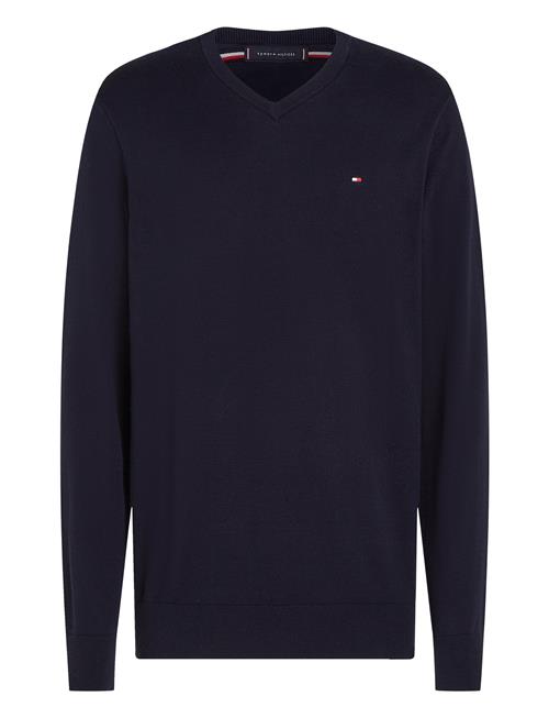 Tommy Hilfiger Essential Cotton V Neck Tommy Hilfiger Navy