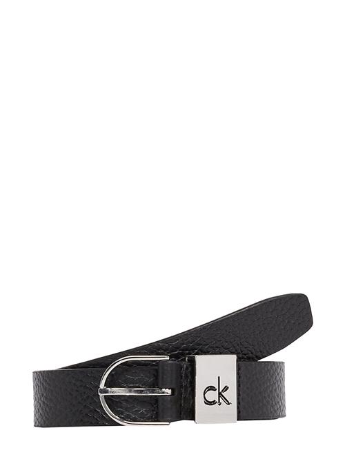 Calvin Klein Ck Loop Thin Round Buckle 2.5 Calvin Klein Black