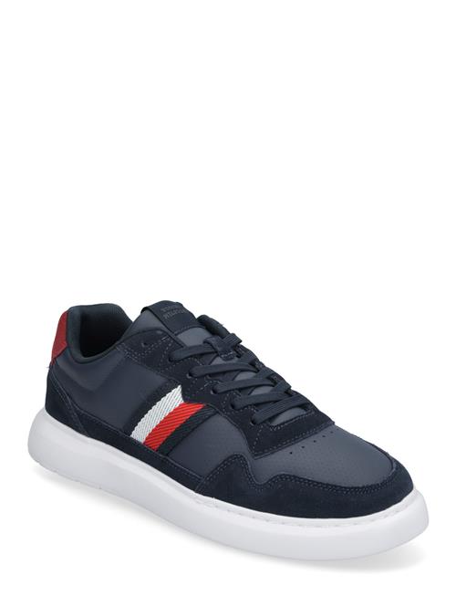 Light Cupsole Lth Mix Stripes Tommy Hilfiger Navy