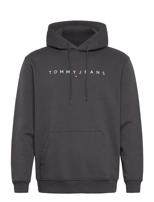 Tjm Reg Linear Logo Hoodie Ext Tommy Jeans Black