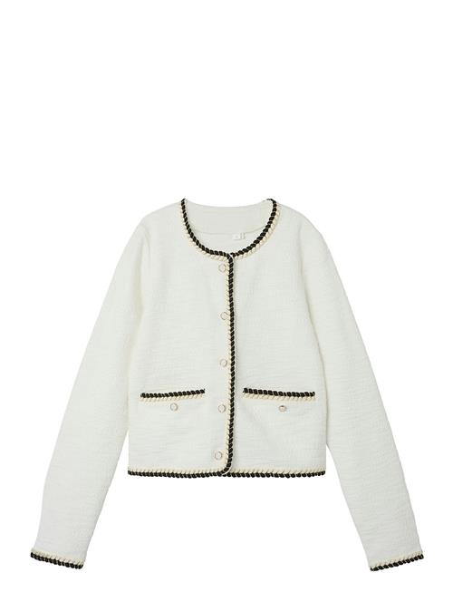 LMTD Nlfsarianne Ls Jacket LMTD White