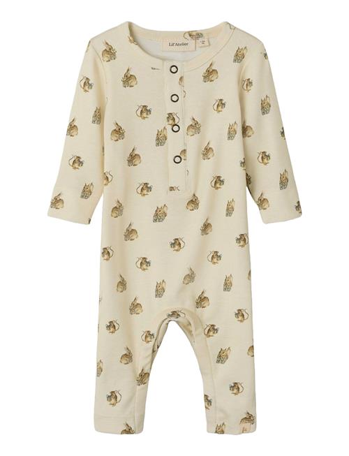 Lil'Atelier Nbngayo Guk Ls Slim Suit Lil Lil'Atelier Beige