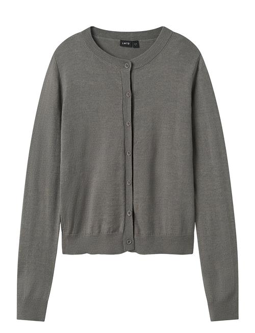 LMTD Nlfdancy Ls Short Knit Cardigan LMTD Grey