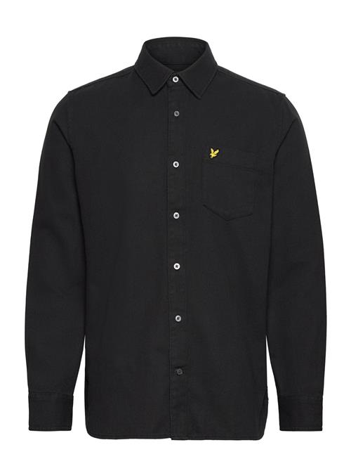 Lyle & Scott Worsted Twill Shirt Lyle & Scott Black