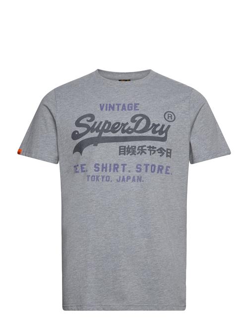 Superdry Vl Heritage Relaxed Tee Superdry Grey