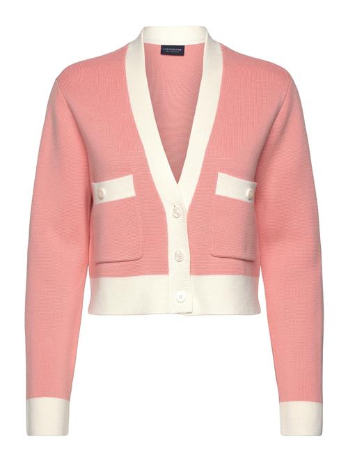 Half Milano Knitted Cardigan Lexington Clothing Pink