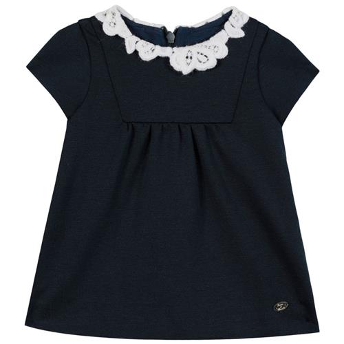 Tartine et Chocolat Poly-Blend fritidskjole Navy 6 months  Marineblå  6 måneder  kvinde