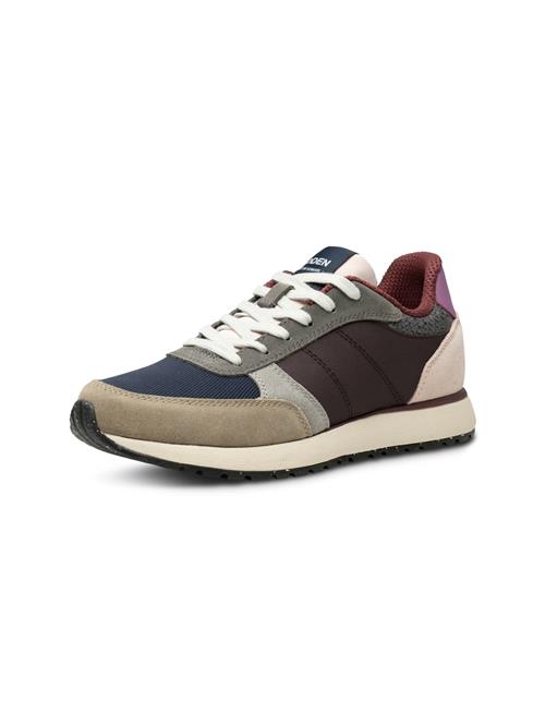 WODEN Sneaker low 'Ronja'  navy / choko / khaki / lavendel