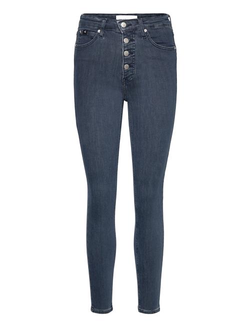 Calvin Klein Jeans High Rise Super Skinny Ankle Calvin Klein Jeans Blue