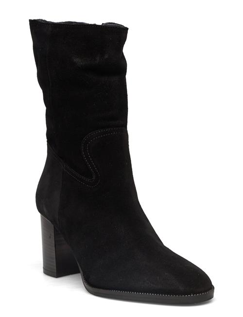 3/4 Bootie Wooden Apair Black