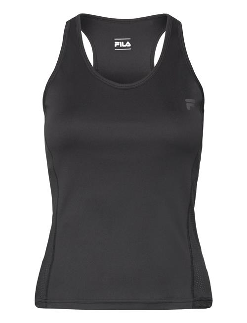 FILA Roussillon Running Racer Top With Inside Bra FILA Black