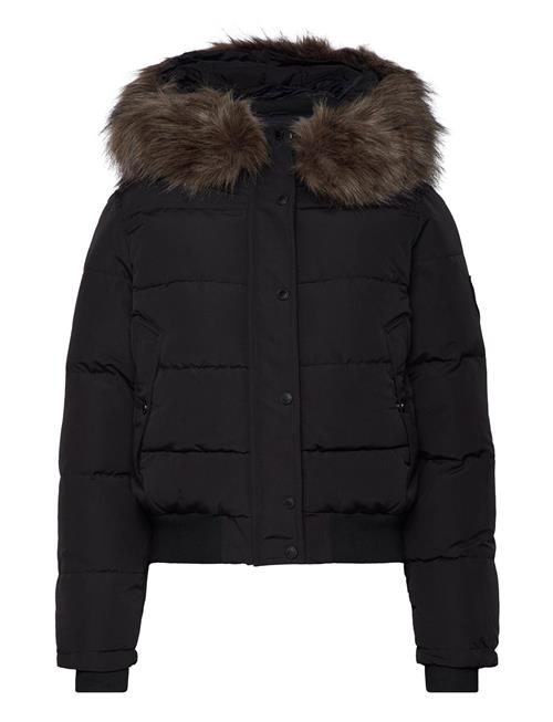 Everest Hooded Bomber Jkt Superdry Black