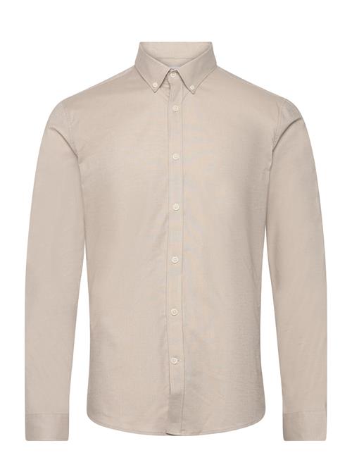 Oxford Superflex Shirt L/S Lindbergh Beige