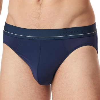 Schiesser Pure Micro Rio Briefs Plain Mørkblå Medium Herre