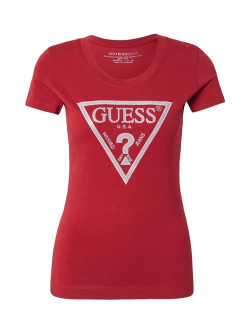 GUESS Shirts  gammelrosa / rød / transparent