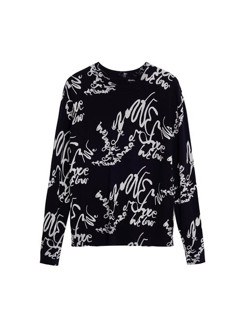 Se Desigual Pullover  sort / hvid ved About You