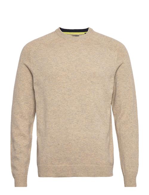 ONLY & SONS Onsedward Reg 7 Wool Crew Knit ONLY & SONS Beige