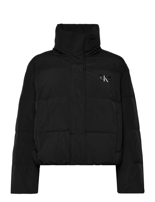 Down Soft Touch Label Puffer Calvin Klein Jeans Black