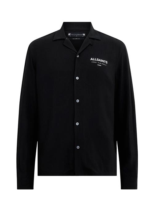 AllSaints Underground Ls Shirt AllSaints Black