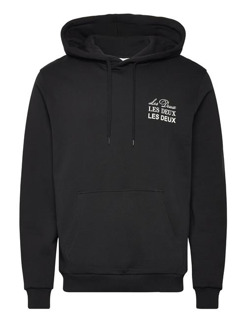 Les Deux Triple Hoodie Les Deux Black