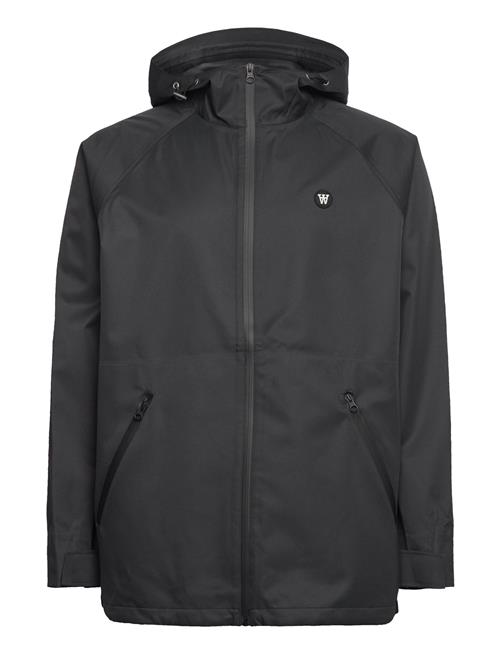 Double A by Wood Wood Wwari Parka Coat Double A By Wood Wood Black