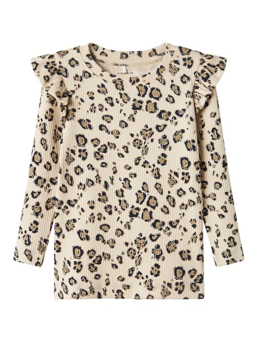 NAME IT Bluse  beige / blandingsfarvet