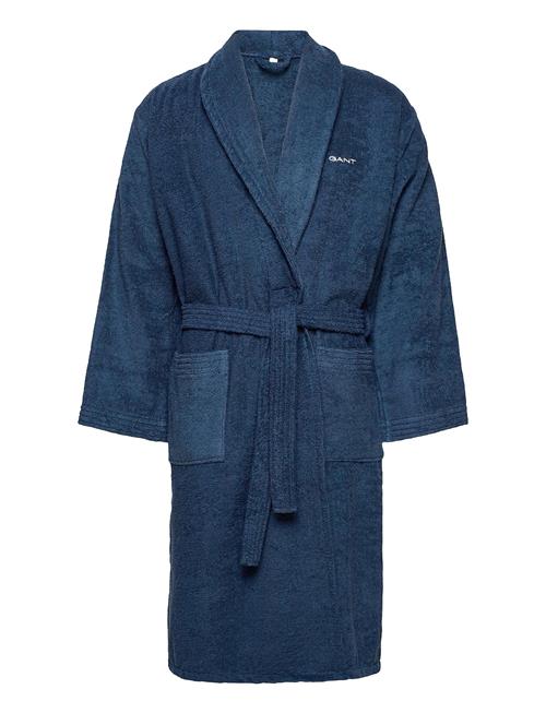 GANT Organic Terry Bathrobe GANT Blue