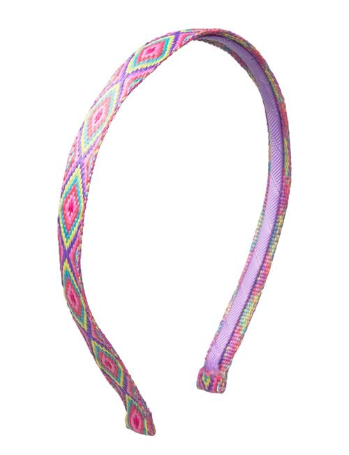 Mango Printed Headband Mango Pink