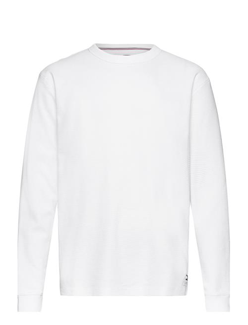 Tommy Jeans Tjm Reg Ls Waffle Tee Tommy Jeans White