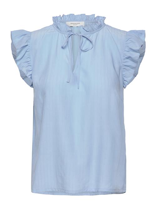 Top W/Ruffles Rosemunde Blue