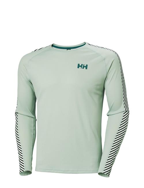 Lifa Active Stripe Crew Helly Hansen Green