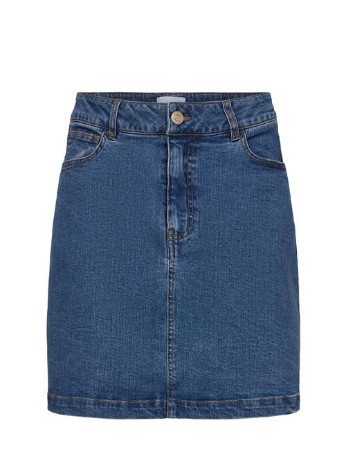 Nululu Short Denim Skirt Nümph Blue