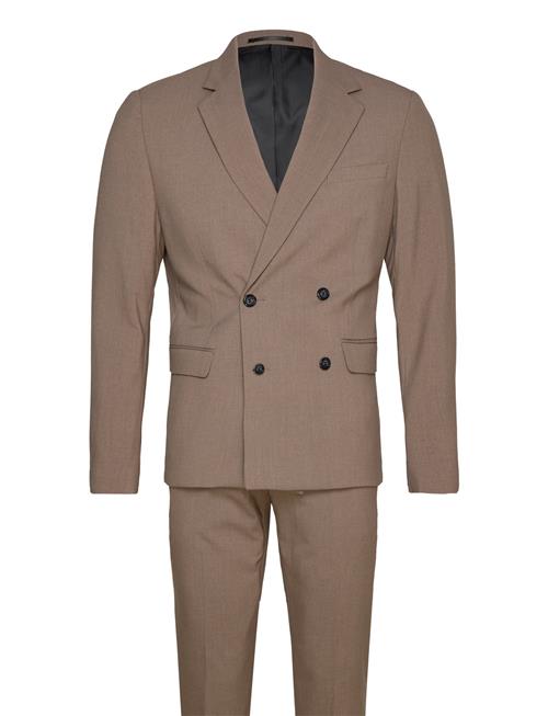 Plain Db Mens Suit - Normal Length Lindbergh Beige