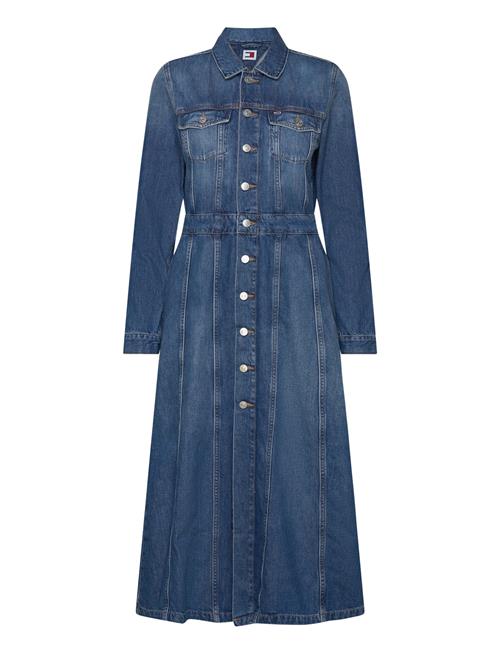 Tommy Jeans Maxi Dress Jacket Dh6038 Tommy Jeans Blue