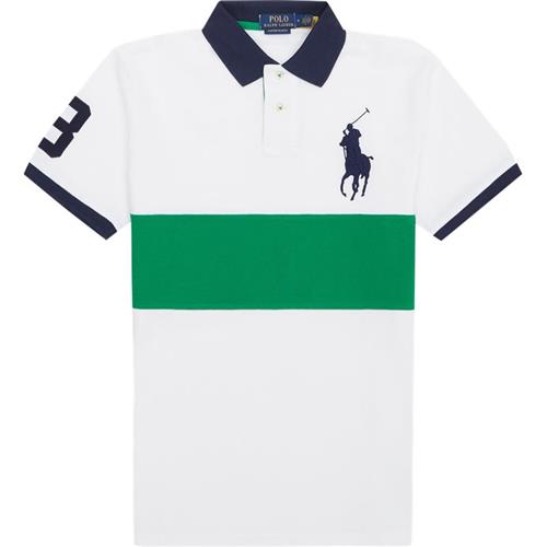 Se Polo Ralph Lauren S/s Logo Polo Hvid ved Quint