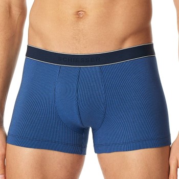 Schiesser Duality Function Boxer Shorts Mørkblå Small Herre