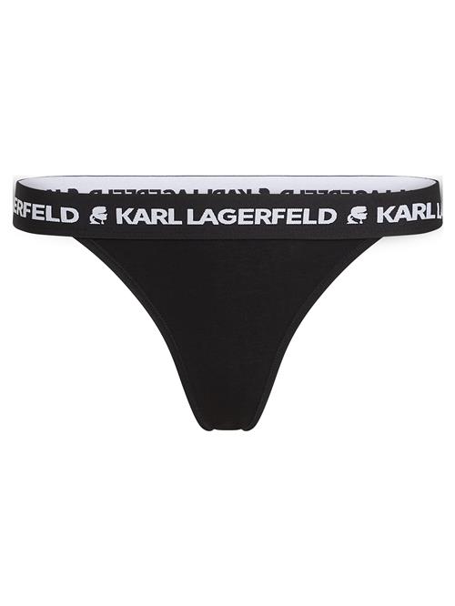 Karl Lagerfeld String  sort / hvid