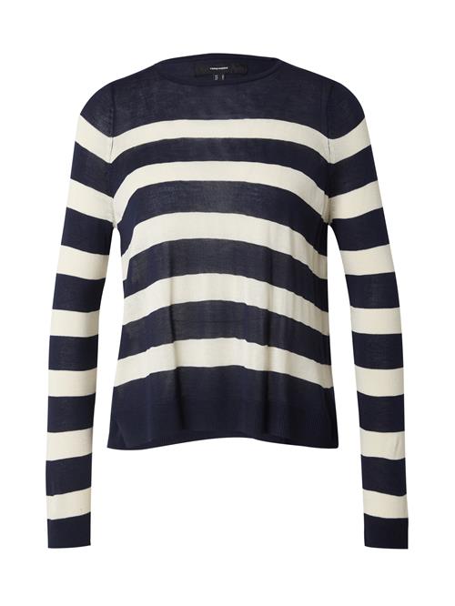 VERO MODA Pullover 'Nova'  natblå / hvid