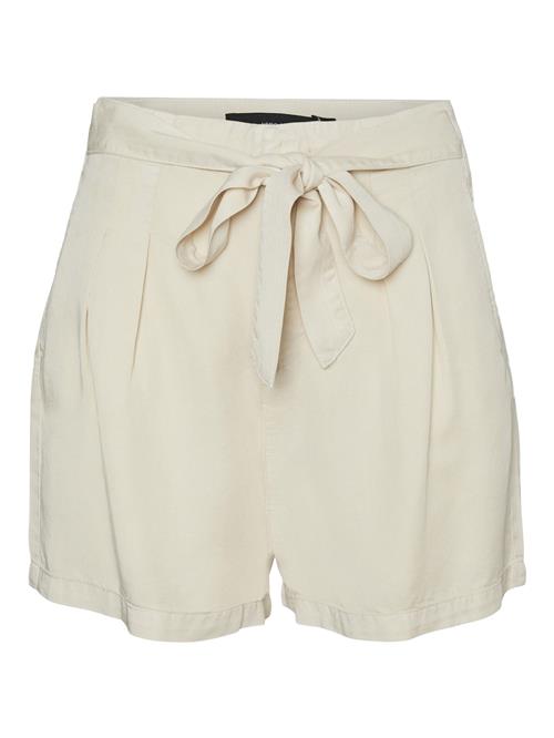 VERO MODA Bukser med lægfolder 'Mia'  beige