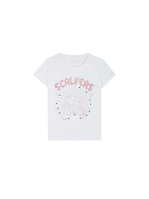 Scalpers Shirts  pink / hvid