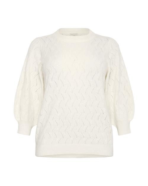 KAFFE CURVE Pullover 'Anita'  hvid