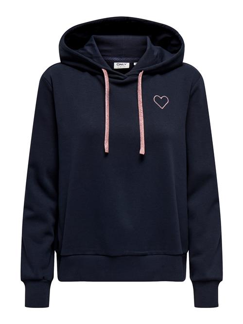 ONLY Sweatshirt 'ONLNoli'  natblå / rosé