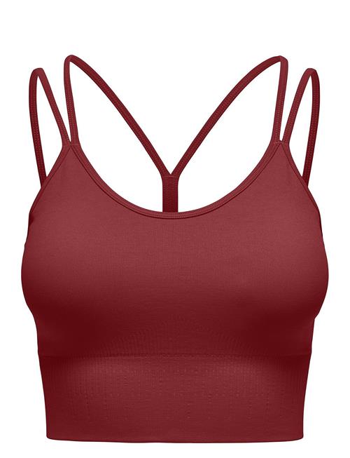 Only Play Onpfrion-2-Free Seam Bra Only Play Burgundy