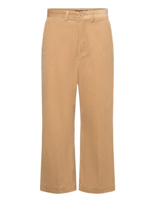 Polo Ralph Lauren Wide-Wale Corduroy Wide-Leg Trouser Polo Ralph Lauren Beige