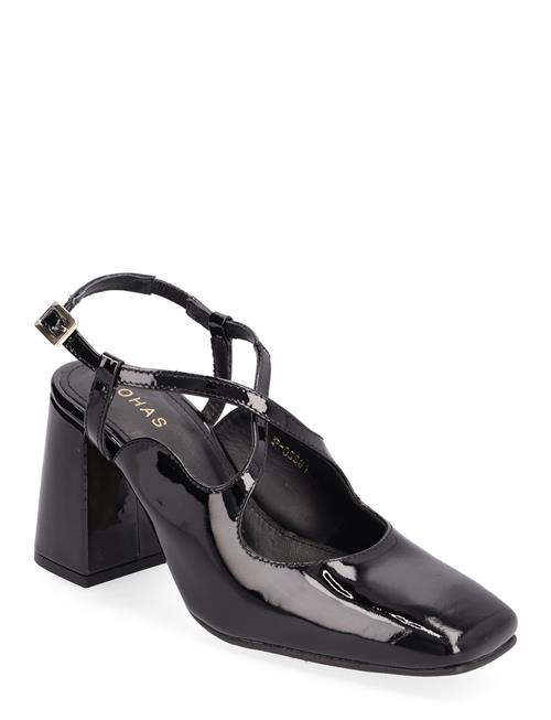 ALOHAS Reggie Onix Black Leather Pumps ALOHAS Black