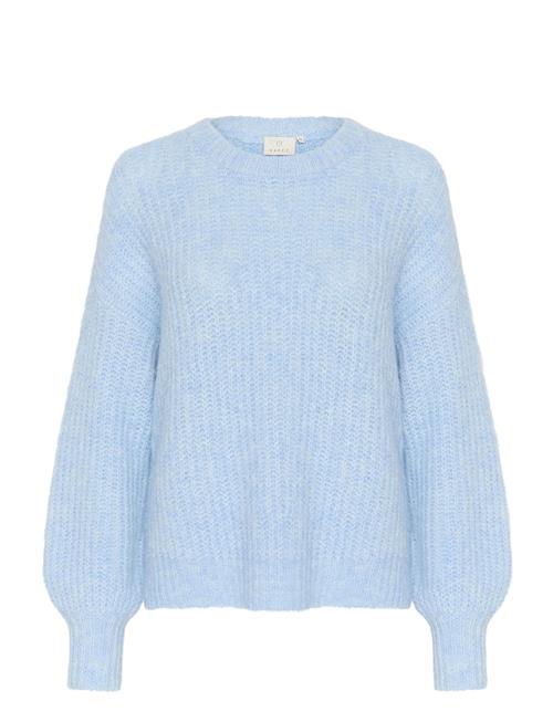 Se Kamichelle Pullover Kaffe Blue ved Booztlet