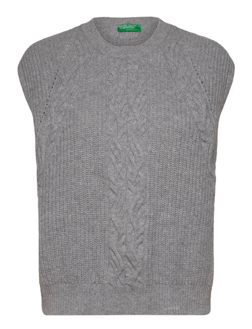 United Colors of Benetton Sleeveless Sweater United Colors Of Benetton Grey