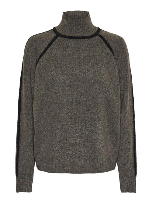 PIECES Pullover 'PCLola'  brun-meleret