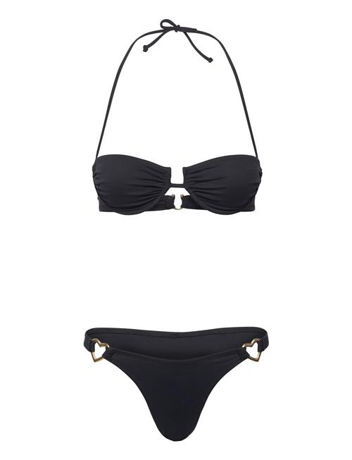 ROTATE Birger Christensen Soft Detailed Bikini - Rotate X Reina Olga ROTATE Birger Christensen Black