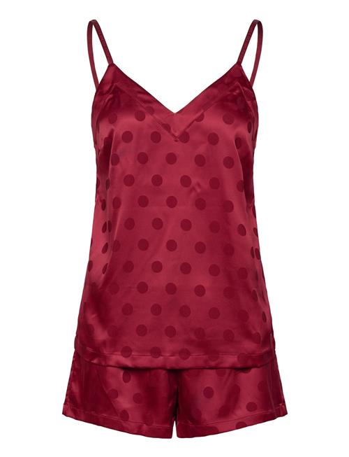 Gift Cami Short Set & Eyemask Tommy Hilfiger Red